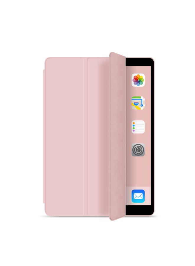 Silicone Protective Case For Ipad 9th Generation Air 4th Mini 6th Generation 10.2 Inch Tablet Pro 11 Inch Digital Computer-Color:Baby Powder-Applicable Model:2017/2018 Ipad/air12 Universal